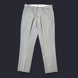 J.Crew Gray Cotton Dress Pants | 33x32 Classic Fit